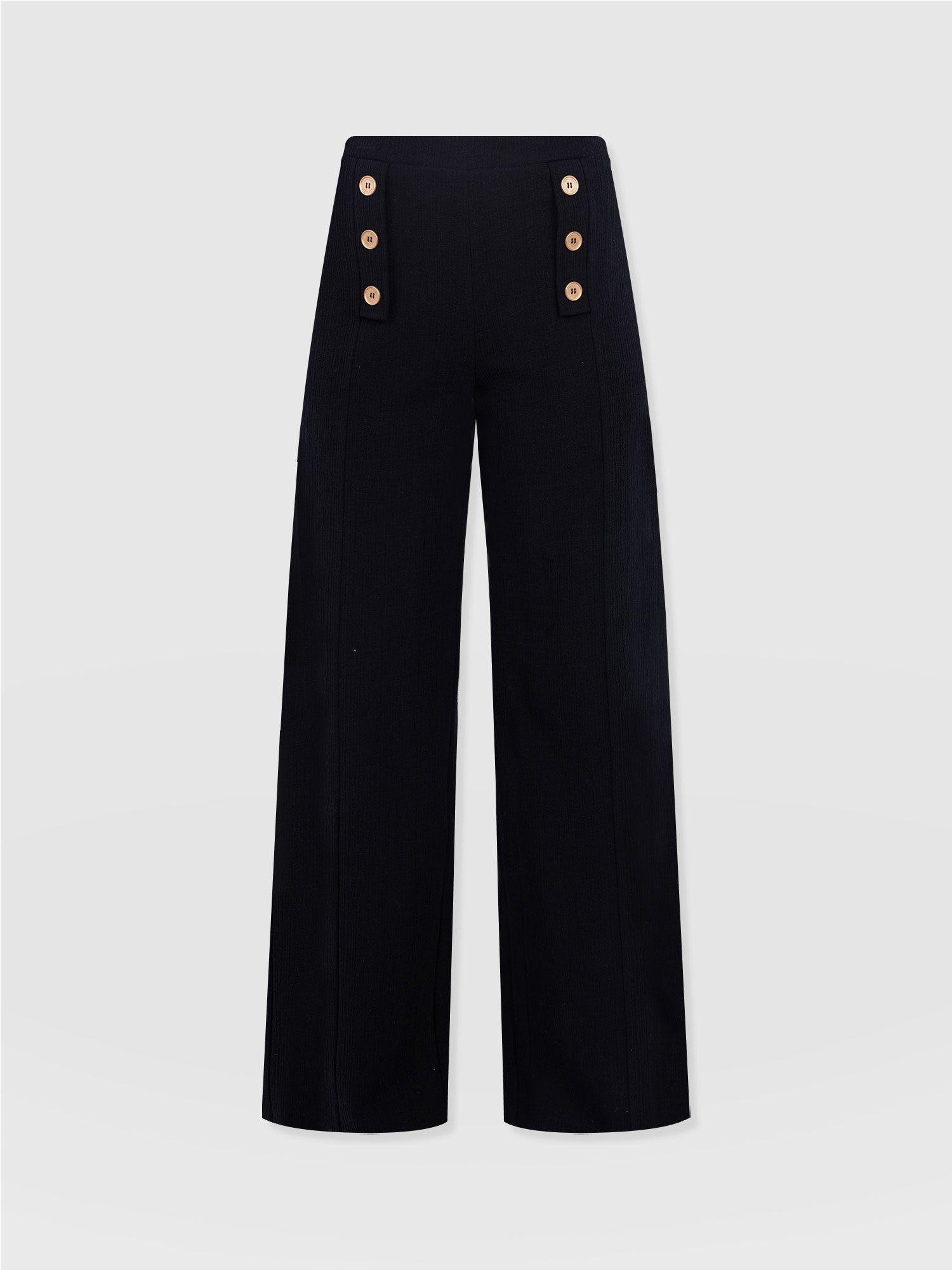 Chelsea Pant - Black Textured - Women's Pants | Saint + Sofia® USA